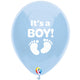 It's A Boy 12" Latex Balloons