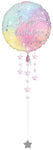 Luminous Birthday Drop A Line 36" Balloon