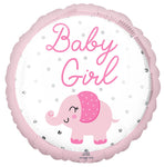 Baby Girl Elephant 17" Balloon