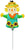 Fall Scarecrow 14" Balloon