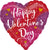 Happy Valentine's Day Ombré Sparkles 17" Balloon