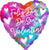 Tie-Dye Spanish Valentine 17" Balloon