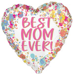 Painted Best Mom Ever 17" Balloon