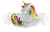 Cloudborne Unicorn With Latex Accent 49" Balloon