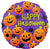 Happy Halloween Spiders & Pumpkins 17" Balloon