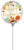 Satin Happy Thanksgiving 9" Air-fill Balloon (requires heat sealing)