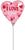 I Love You Playful Hearts 4" Air-fill Balloon (requires heat sealing)
