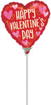 Happy Valentine's Day Sketched Impressions 4" Air-fill Balloon (requires heat sealing)