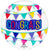 Congrats Banner Clearz 18" Balloon
