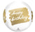 Golden Birthday 16" Orbz Balloon