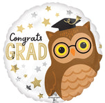 Congrats Grad Owl 17" Balloon