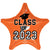 Class of 2023 - Orange 19" Balloon
