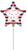 Patriotic Stars & Stripes 9" Air-fill Balloon (requires heat sealing)