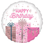 Pastel Birthday 17" Balloon