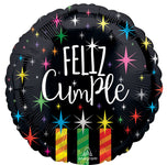 Velas de Feliz Cumpleaños 17" Balloon