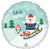 Cabincore Let it Snow 17" Balloon