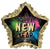 New Year Glow Star 34" Balloon