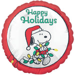 Peanuts Happy Holidays 17" Foil Balloon
