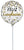 Black Silver Gold Feliz Cumpleanos 4" Air-fill Balloon (requires heat sealing)