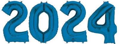 Conjunto de Números Azul 2023 Globo 34″