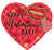 Valentine Kissy Lips 28" Balloon