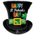 St. Patrick's Day Top Hat 24″ Balloon