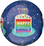 Rainbow Slice Birthday 16" Balloon