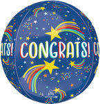 Rising Star Congrats 16" Orbz Balloon