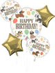 Happy Birthday Dogs Pawsome Party Balloon Bouquet