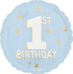 Little Mister One-derful 1st Birthday 17" Balloon