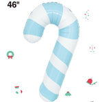 Candy Cane Pastel Blue 46″ Balloon