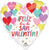 Hearts on Hearts Spanish Valentine 17" Balloon