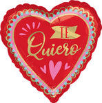Te Quiero Artistic Affection 17" Balloon