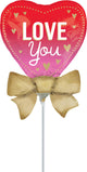 Love You Satin Better with Bows 14" Balloon