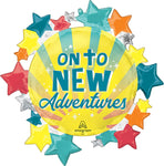 On To New Adventures 30" Balloon