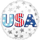 Usa Bursts 18" Foil Balloon