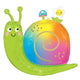 Happy Snail 27" Foil Balloon
