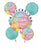 Friendship Bracelet Birthday Balloon Bouquet