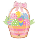 Easter Egg Basket 28" Foil