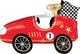Race Cars 31″ Balloon