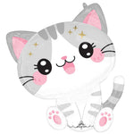Kawaii Kitty 24" Foil Balloon