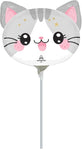 Kawaii Kitty (requires heat-sealing) 14″ Balloon