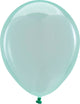 Crystal Clearz Green 5" Latex Balloons (100 count)