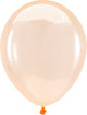 Crystal Clearz Orange 5" Latex Balloons (100 count)