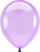 Crystal Clearz Purple 5" Latex Balloons (100 count)