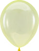 Crystal Clearz Yellow 5" Latex Balloons (100 count)