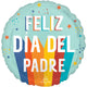 Playful Stripes Feliz Día Del Padre 18″ Balloon