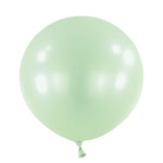 Pearl Mint Green 24″ Latex Balloons (4 count)