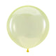 Crystal Clearz™ Yellow 24″ Latex Balloons (4 count)