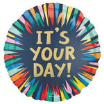 Satin Birthday Blast 18" Foil